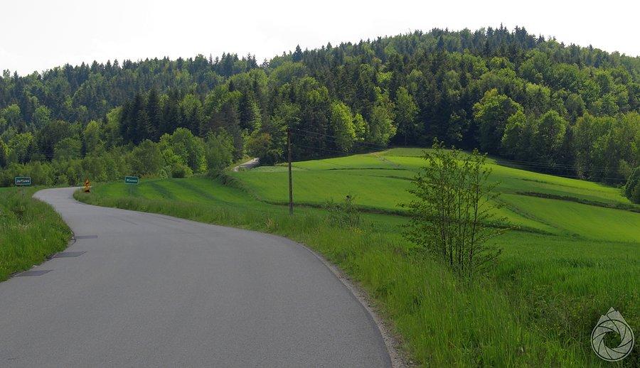 Ostatni sensowny podjazd dnia - Wisowa