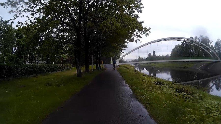 Ta kładka też była zamknięta