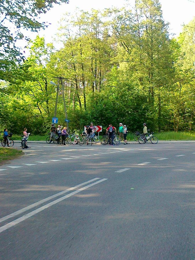 Wycieczka rowerowa na postoju