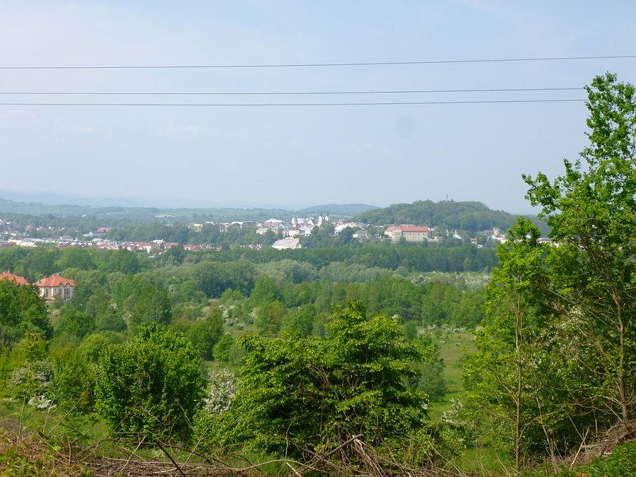 Sanok z góry