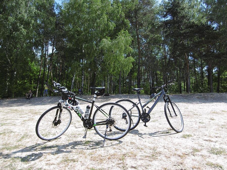 Rowerki na plaży