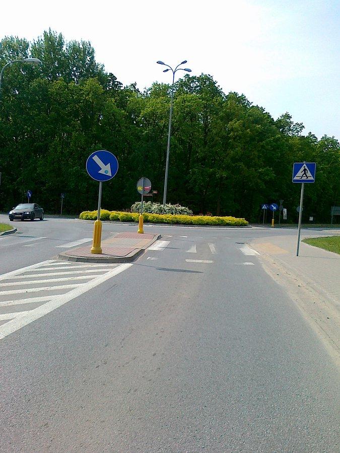 Rondo w Klaudynie. A może to jeszcze Mościska?