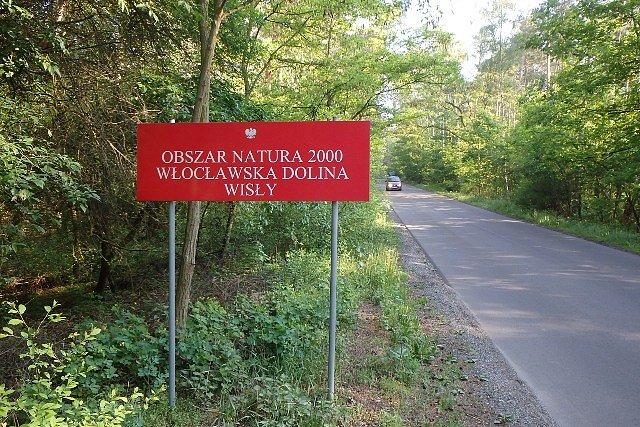 Obszary chronione na północ od Włocławka