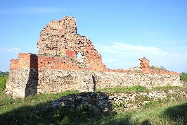 Ruiny zamku w Bobrownikach