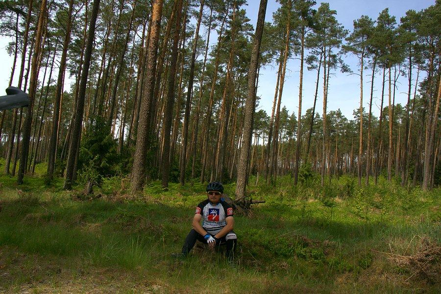 W moich pierwszych teamowych barwach czyli Szczecina na Rowerach :)