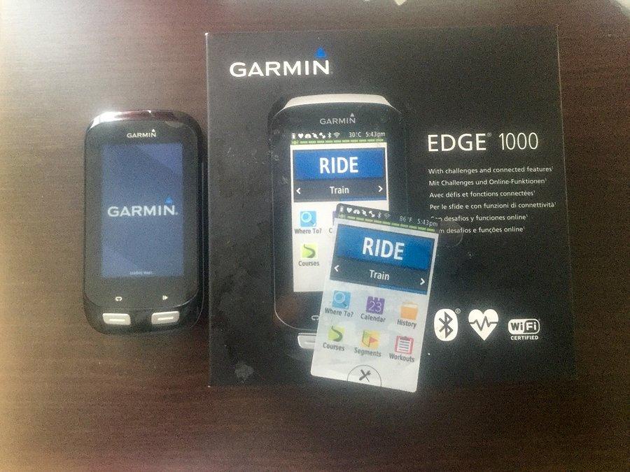 Nowy garmin edge 1000