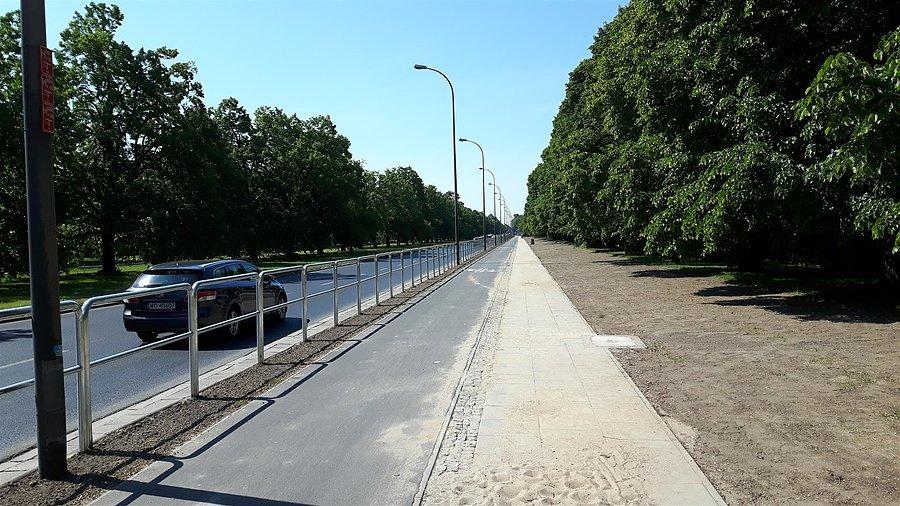 Droga dla rowerów - Żwirki i Wigury