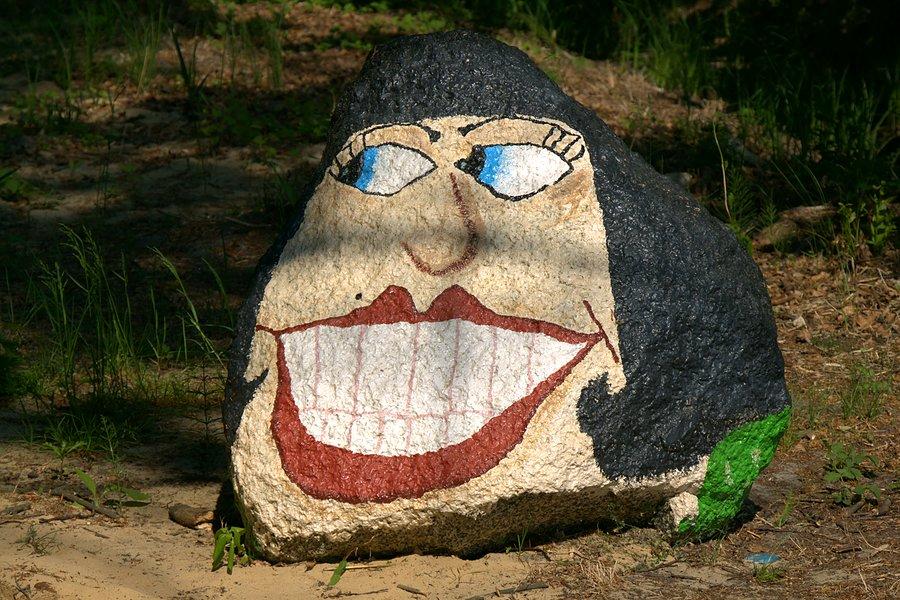 Pomalowane kamienie