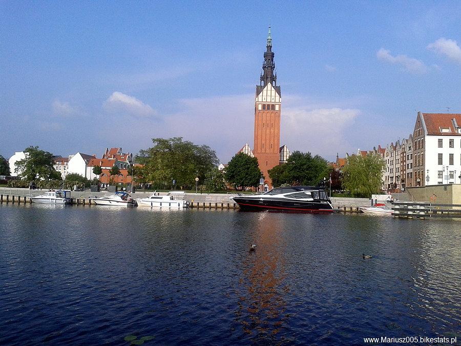 W Elblągu nad rzeką