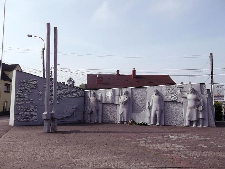 Pomnik w Lędzinach