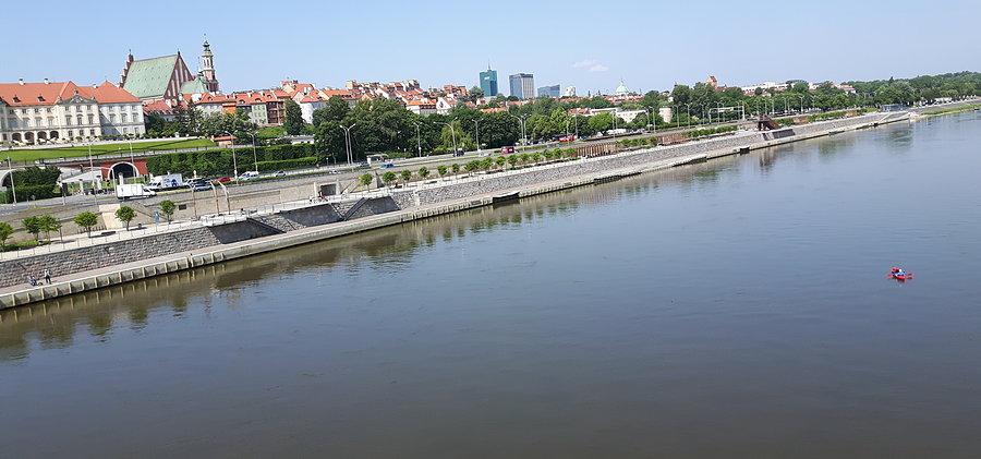 Kajakarz na Wiśle