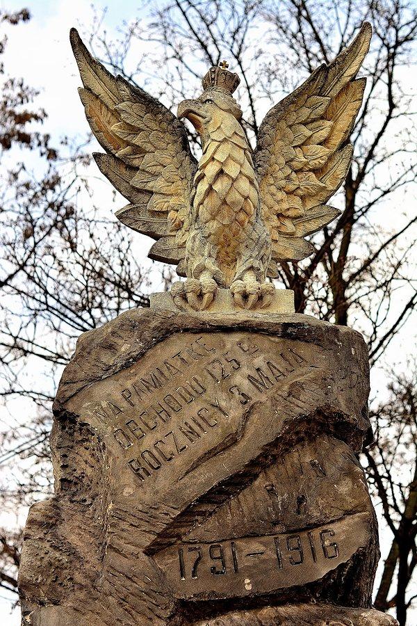 Pomnik Konstytucji 3 Maja na Placu Litewskim w Lublinie