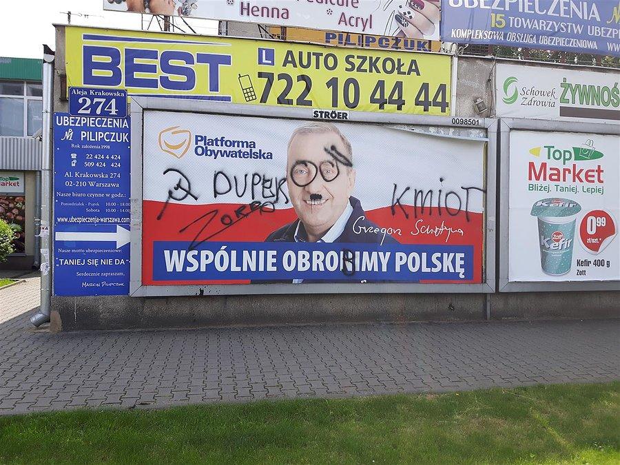 Chyba ich nie lubią na Ochocie?
