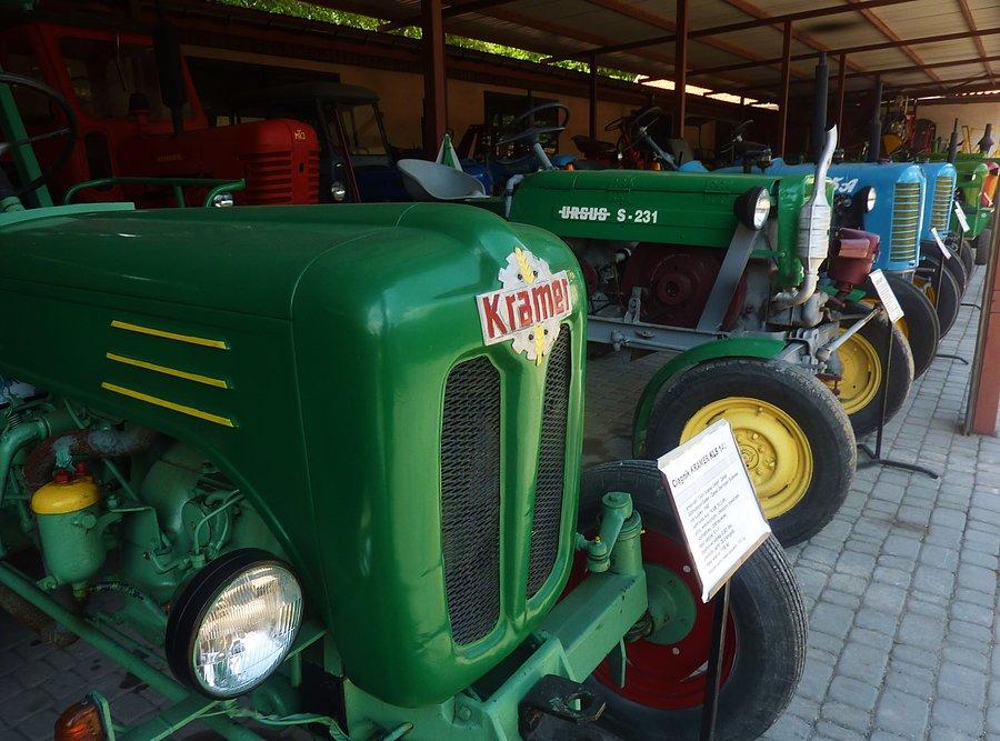 Muzeum Rolnictwa w Ciechanowcu - kolekcja ciągników