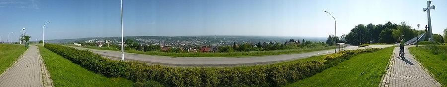 Panorama z fortu Zniesienie