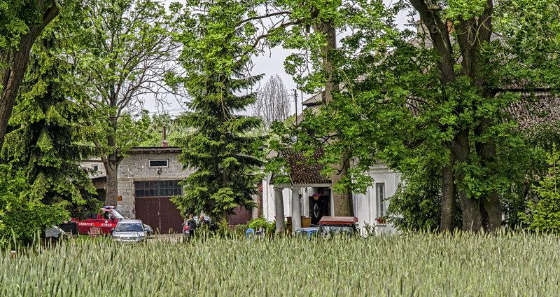 Dębowa Góra - zabytkowy dworek z poł. XVIII wieku