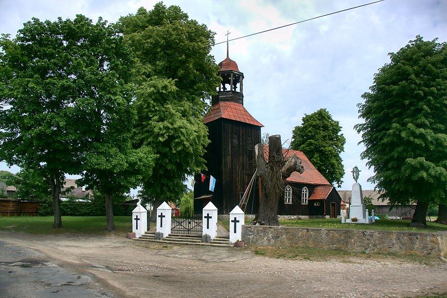 Kościół w miejscowości Jeziorki