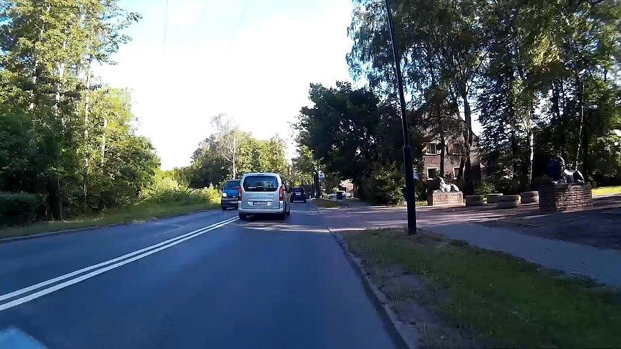 Wejście od parku W.Pileckiego w Zabrzu