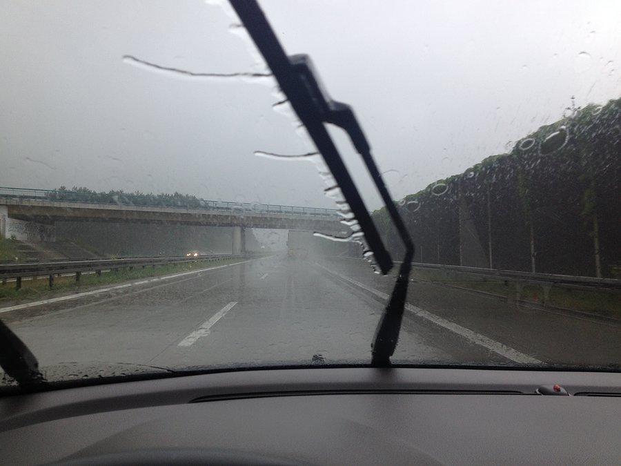 Autobahn der Freiheit - w drodze do Fuerstenwalde - taka ładna pogoda - w sam raz na rower