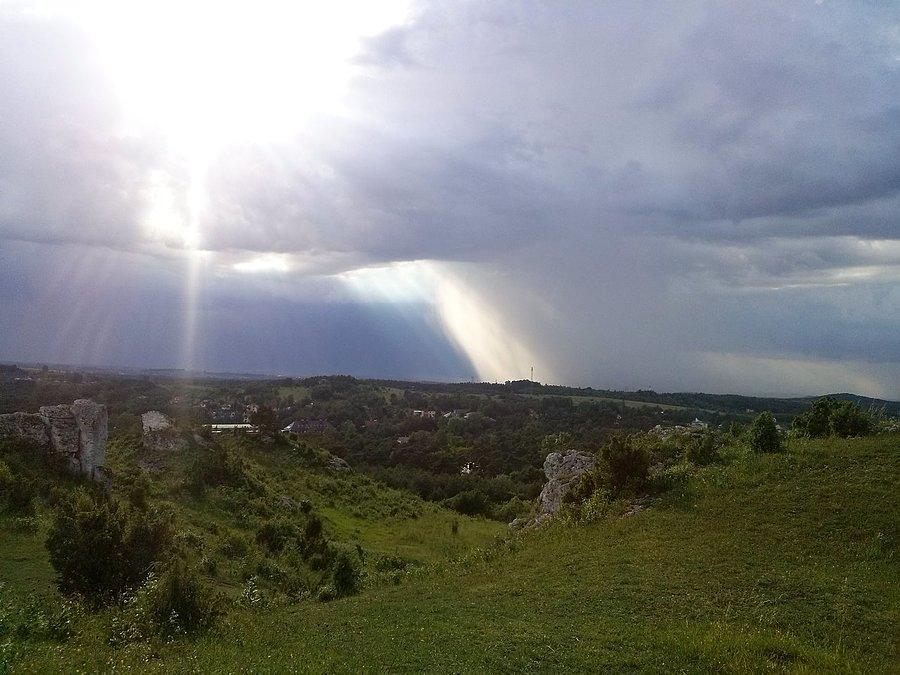 Piękne jednak mało optymistyczne warunki nad czewą