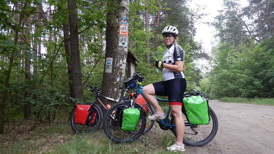 Początek Ziemiańskiego Szlaku Rowerowego w Mosinie