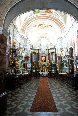 Wnętrze Sanktuarium w Paradyżu