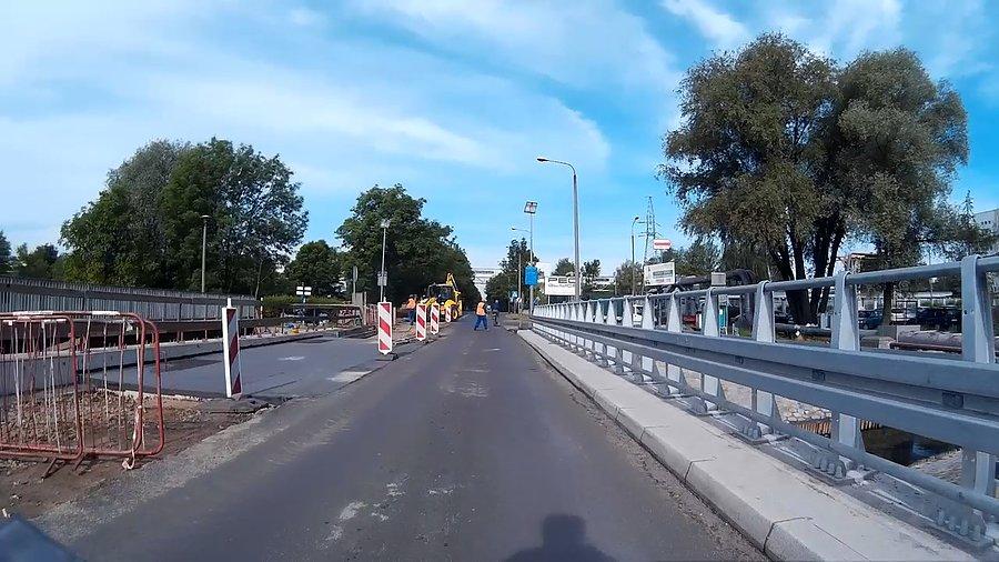 Remont mostka na Bytomce