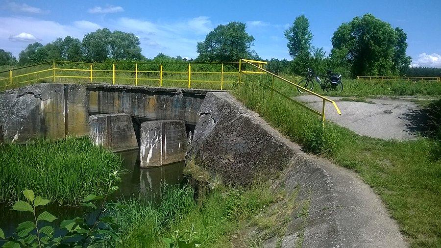 Syfon na kłodnicy pod kanałem gliwickim