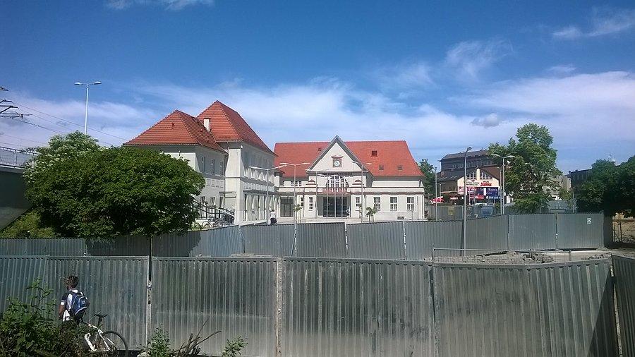 Dworzec pkp w Kedzierzynie po remoncie