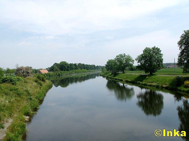 Odcinek kanału Gliwickiego