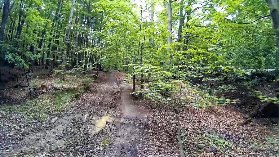 Kolejna ścieżka którą jadę po raz pierwszy