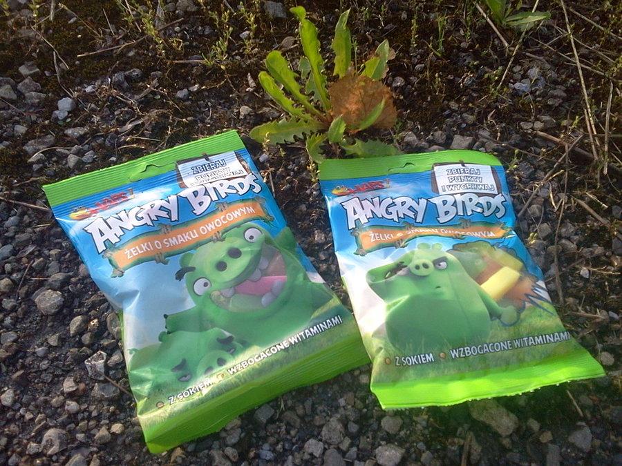 Żelki Angry Birds