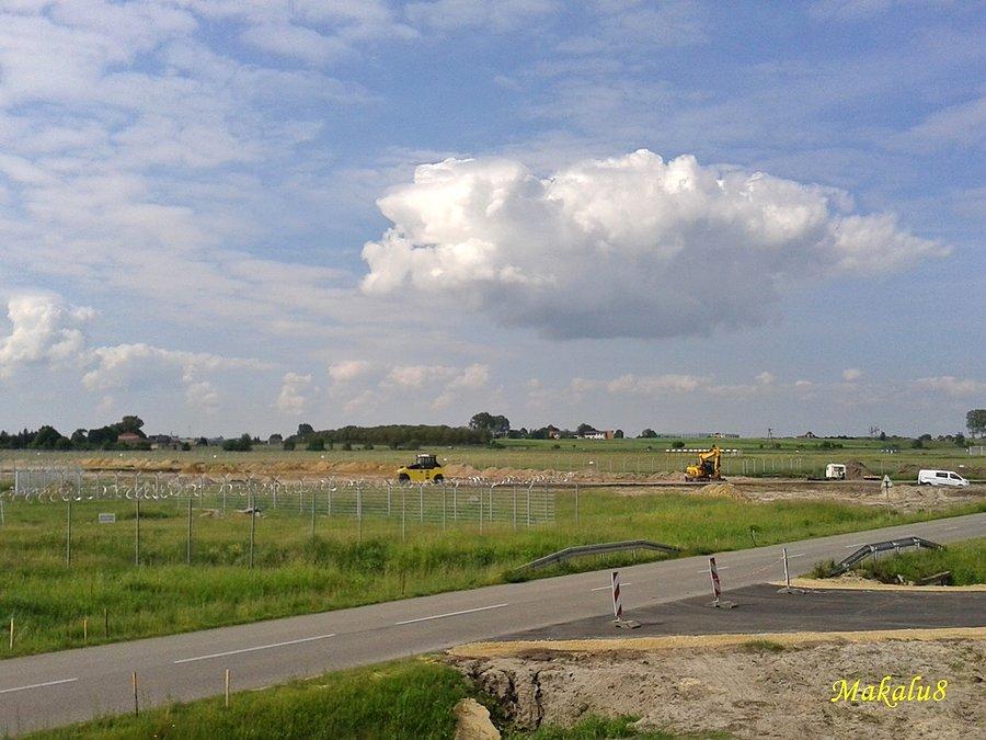 A1 przecina lotnisko