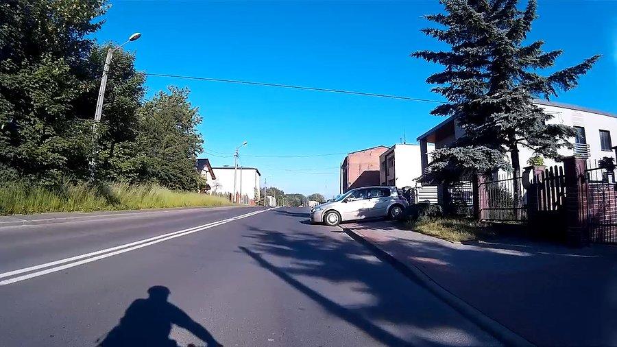 Trochę mocno wyjechał