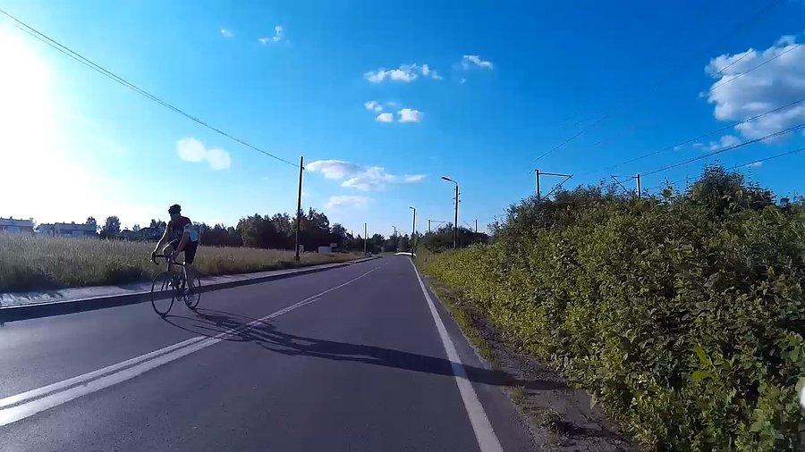Na szosie też można :)