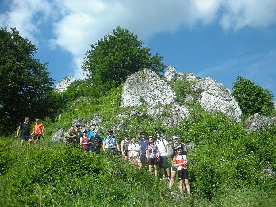 Schodzimy z Okiennika Rzędkowickiego