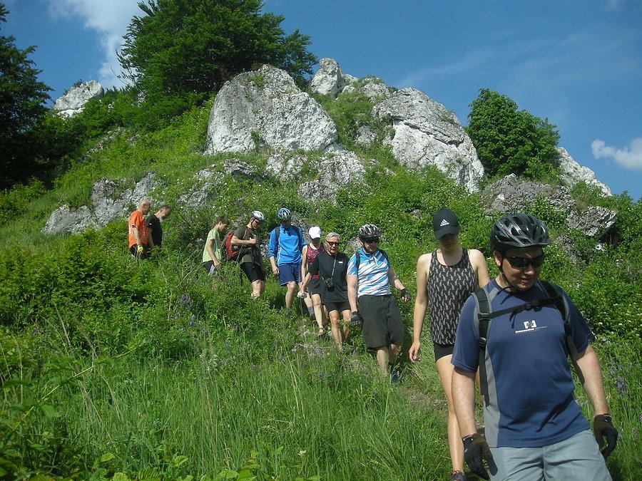 Zejście z Okiennika Rzędkowickiego