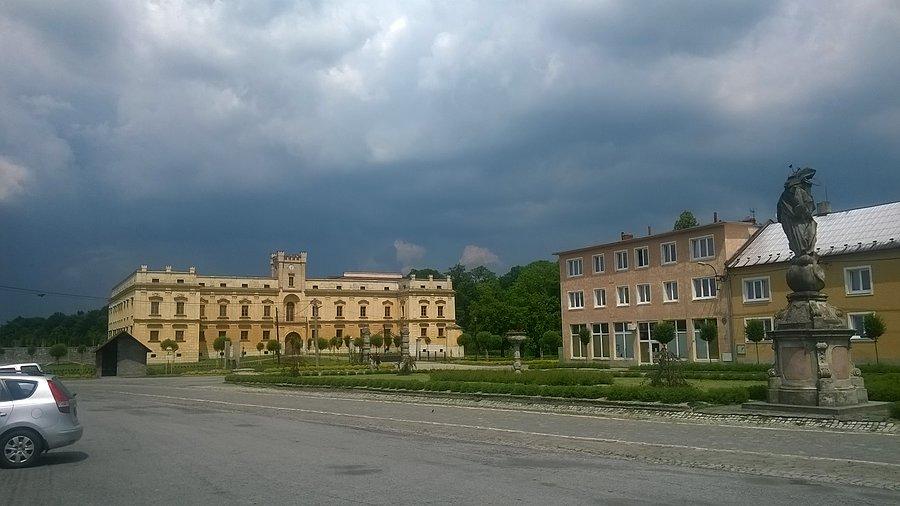Slezke Rudoltice i goniąca nas burza