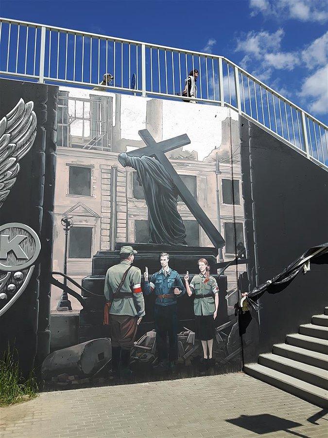 Żoliborski mural powstańczy