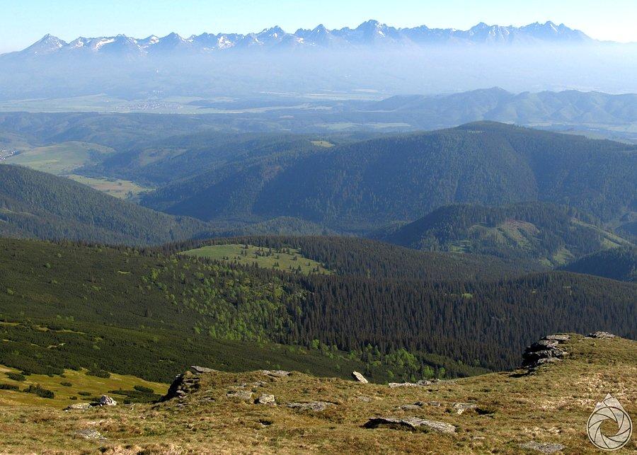 Tatry lekko przymglone