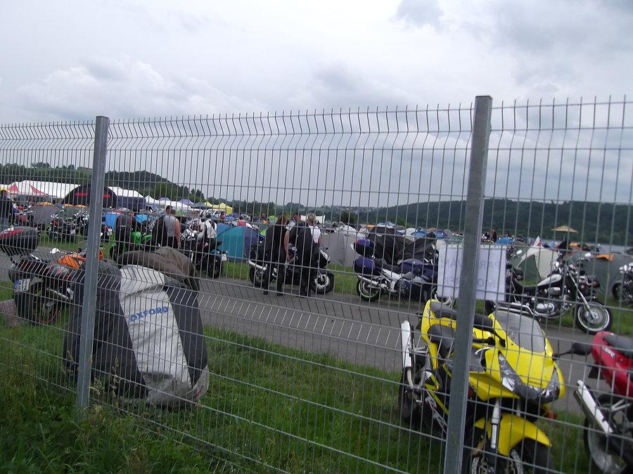 Hlučín. Na terenie ośrodka motocykliści mają zlot