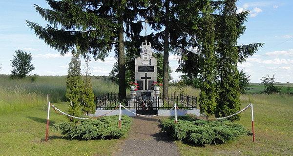 Pomnik ofiar pacyfikacji wsi Solinki przerowadzonej 27 września 1943 roku przez hitlerowców