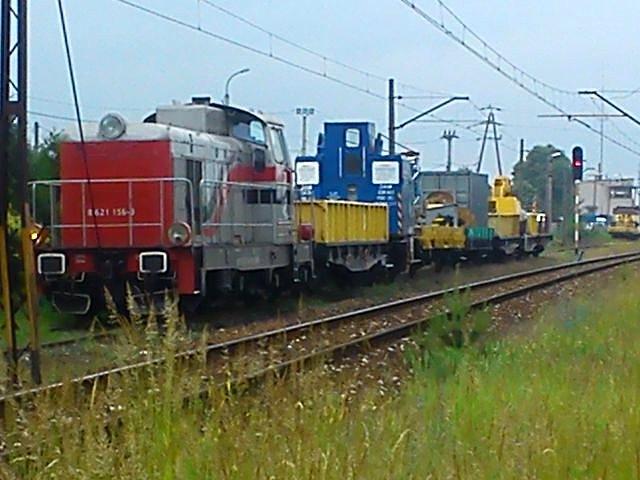 Roboty torowe w obrębie stacji Czachówek Południowy