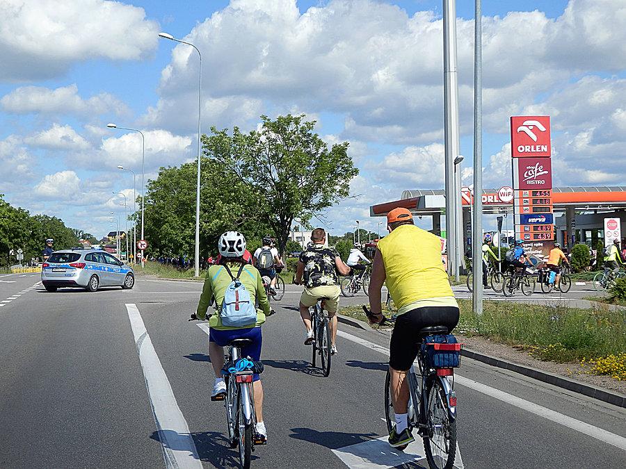 20 Wielki Przejazd Rowerowy na Pomorzu. Na trasie przejazdu