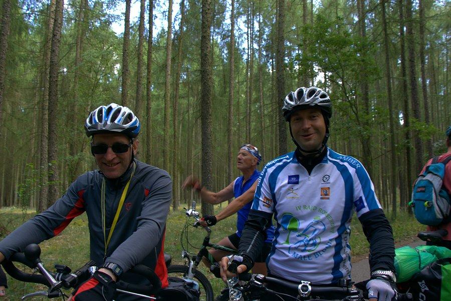 Spotykamy znajomych rowerzystów z Szczecina
