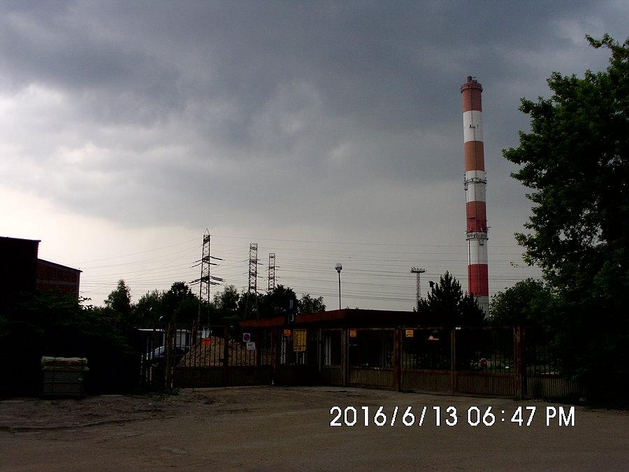 Na tyłach elektrociepłowni w Zaborzu