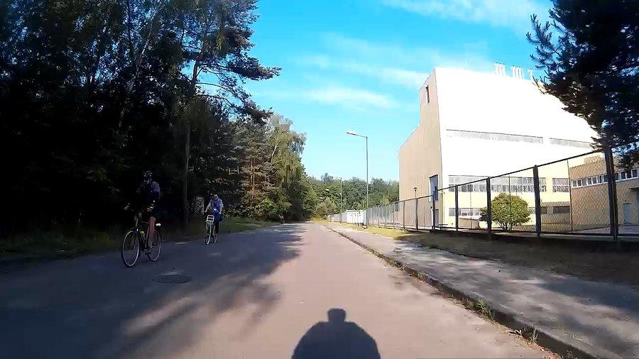 Peleton na Medyków :) Pierwszy z nich dojeżdża z okolic Zabrza