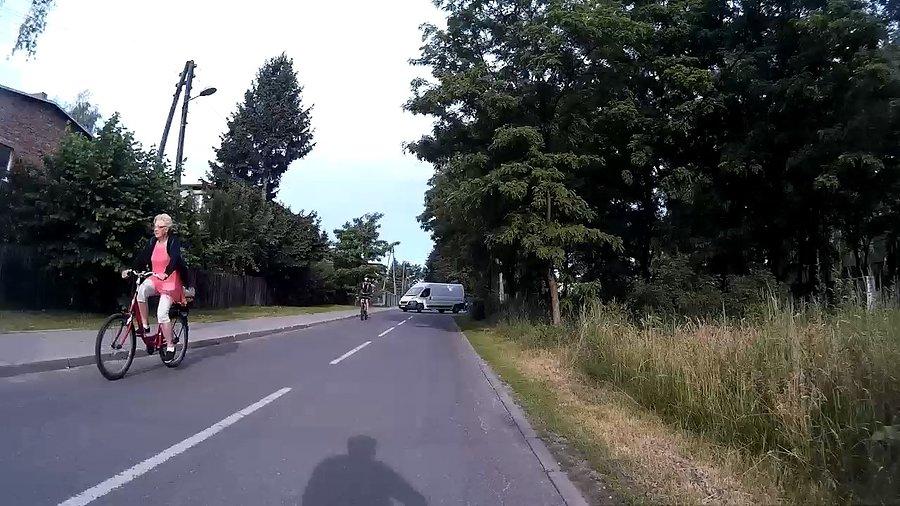 Rowerzyści na Bałtyckiej :)