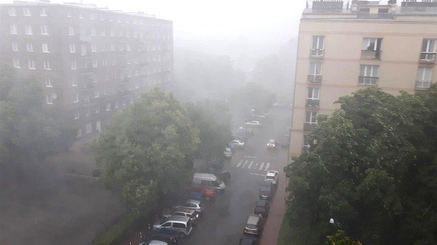 Ulewa, nawałnica, świata nie widać