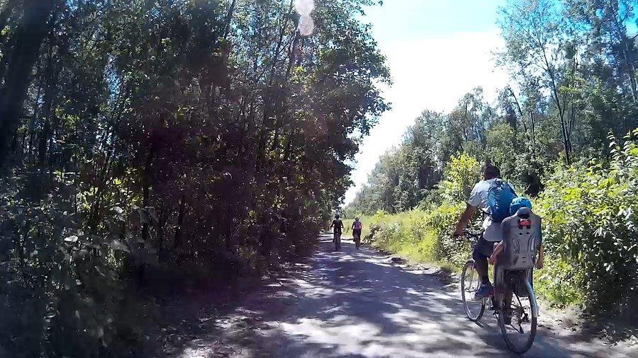 Sporo rowerzystów dzisiaj :)